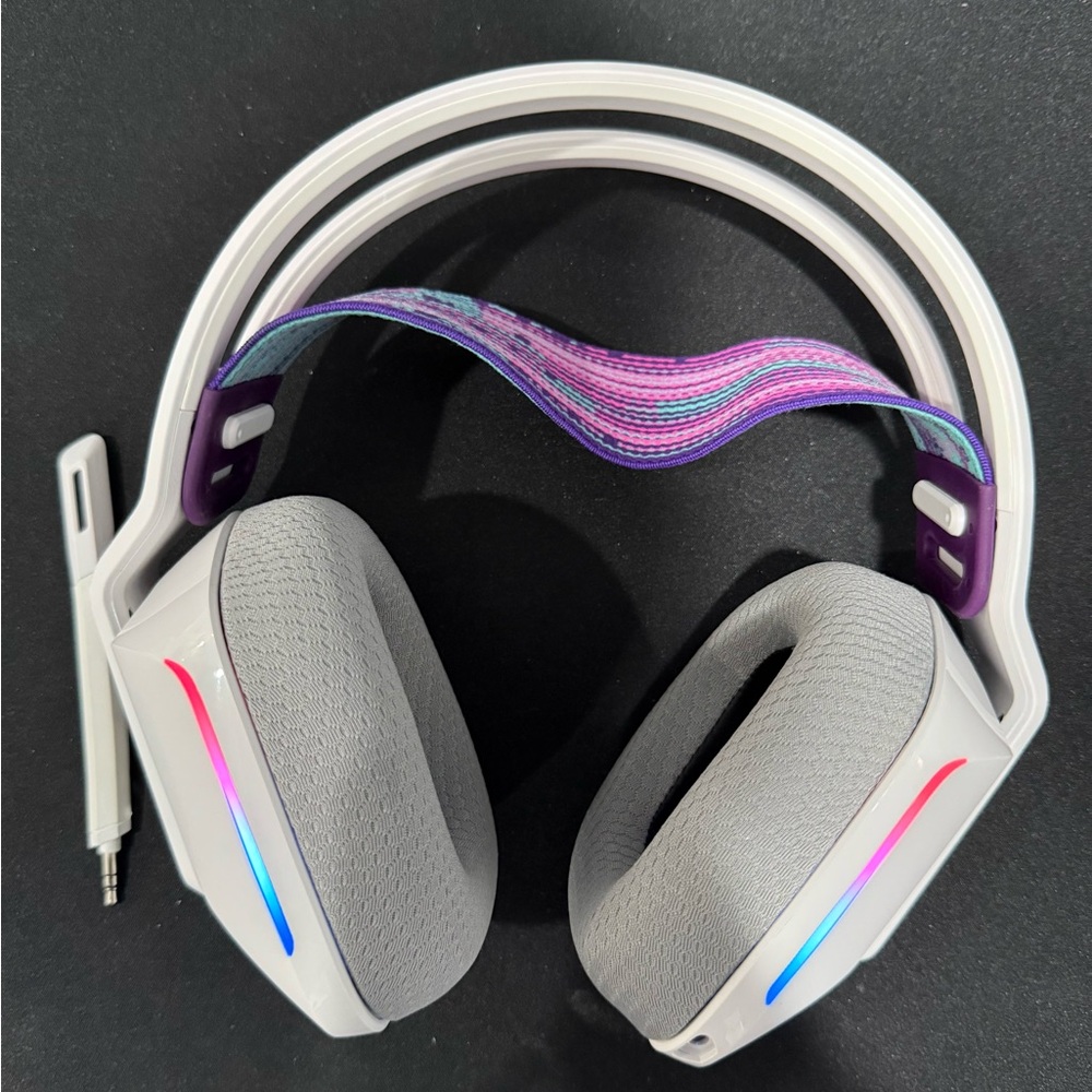 Logitech G733 LIGHTSPEED Wireless RGB Gaming Headset (White)